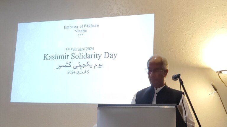 Embassy of Pakistan Hosts Event to Mark Kashmir Solidarity Day 2024