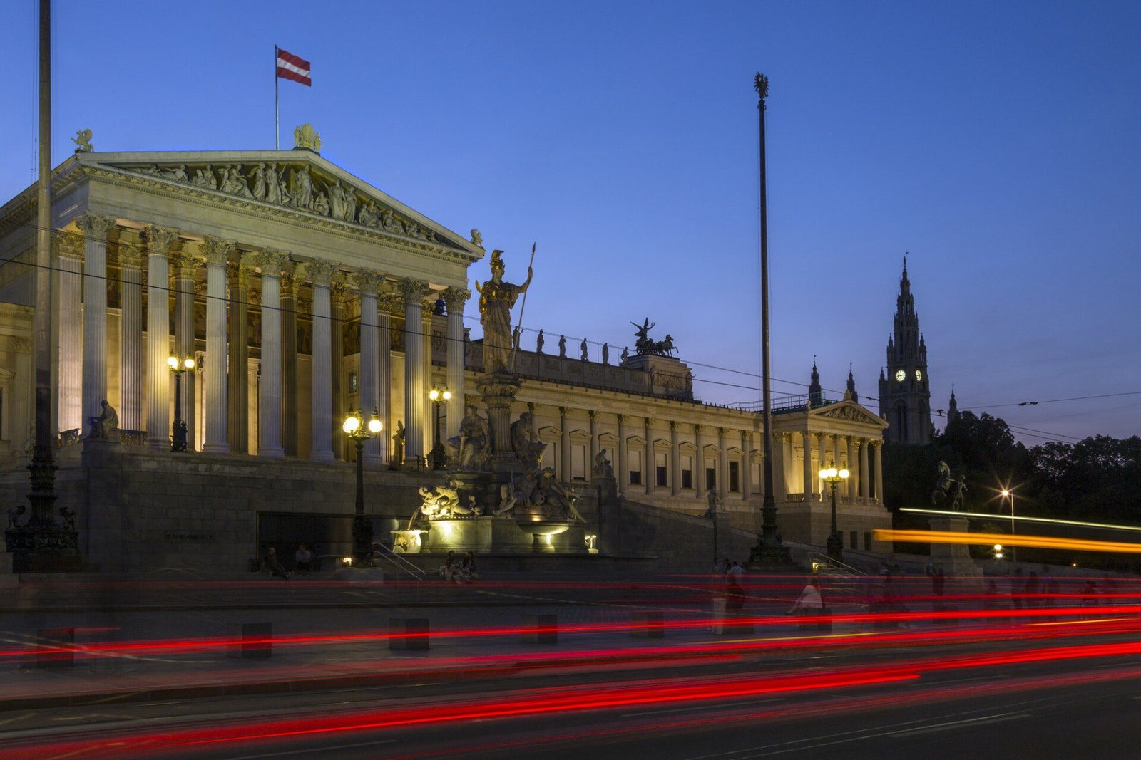 Parliament Buildings - Vienna - Austria.