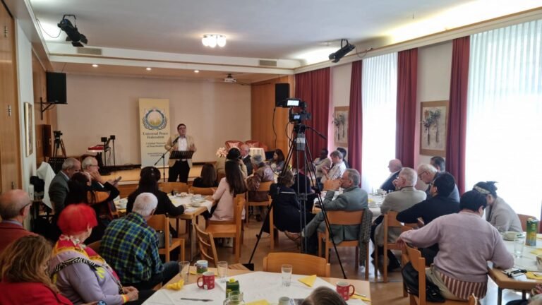 World Press Freedom Day event organized by Universal Peace Federation Austria in Vienna.